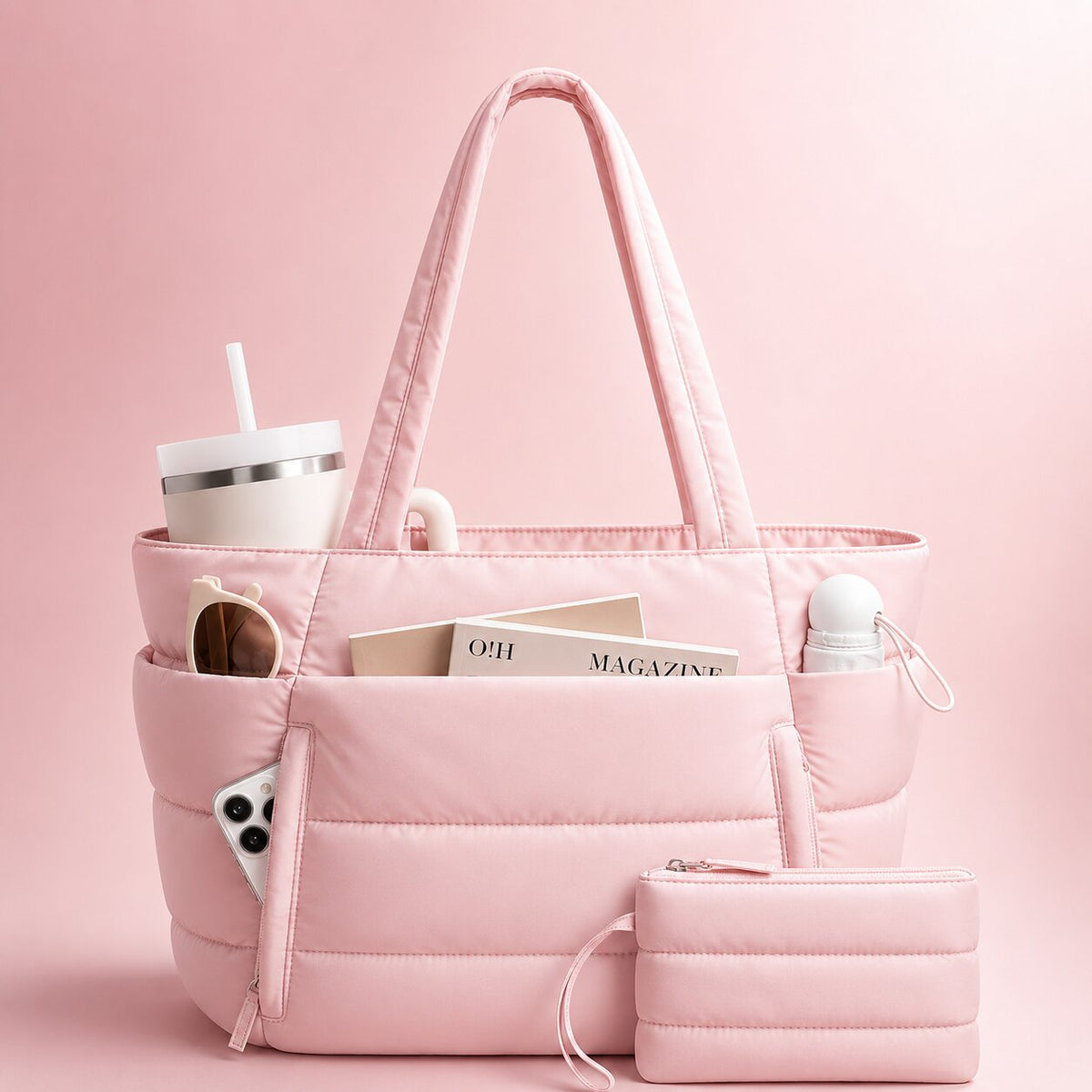 Puffer Tote Bag