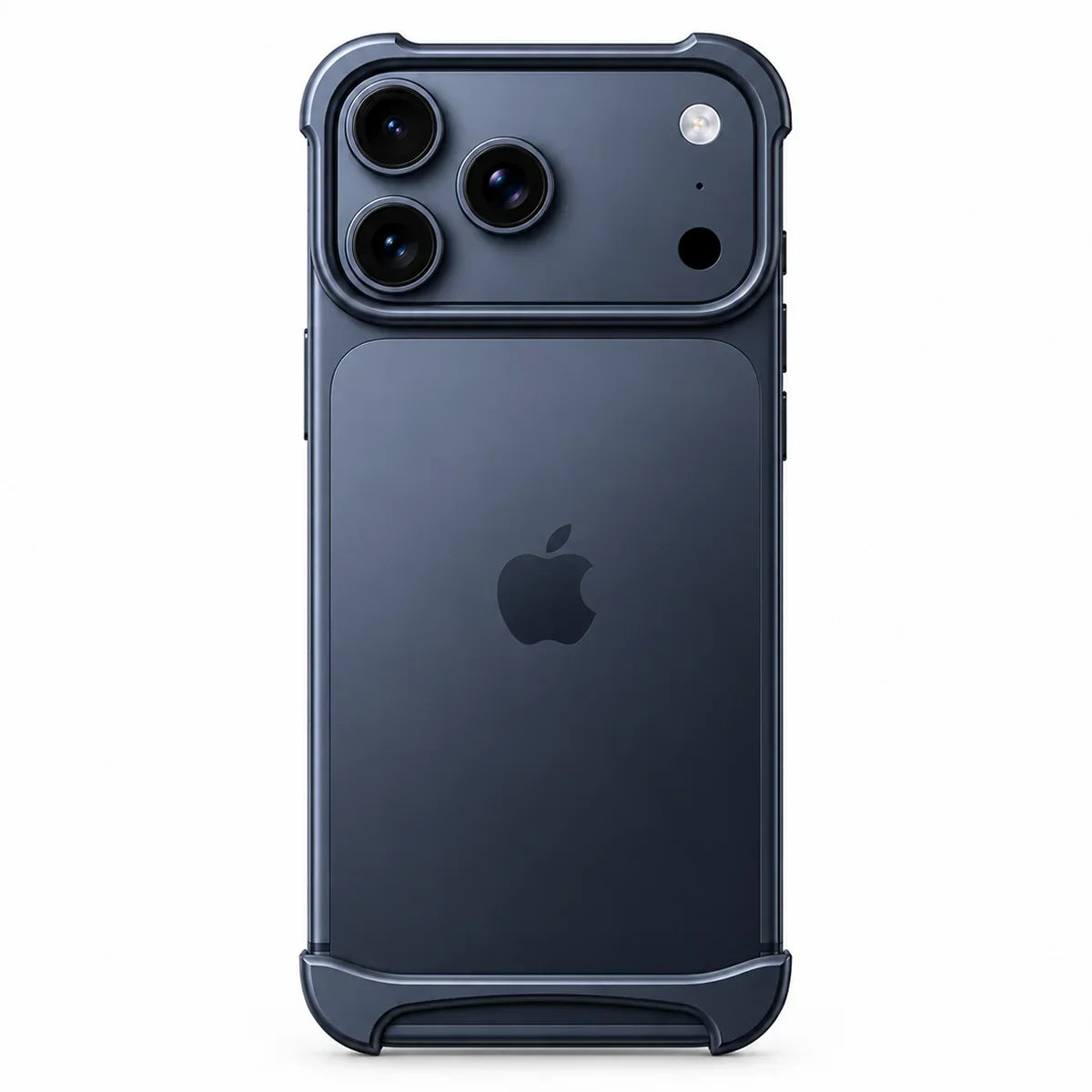 Schlanke Aluminium-iPhone-Bumper-Hülle – Stoßfeste Minimalistische Schutzhülle