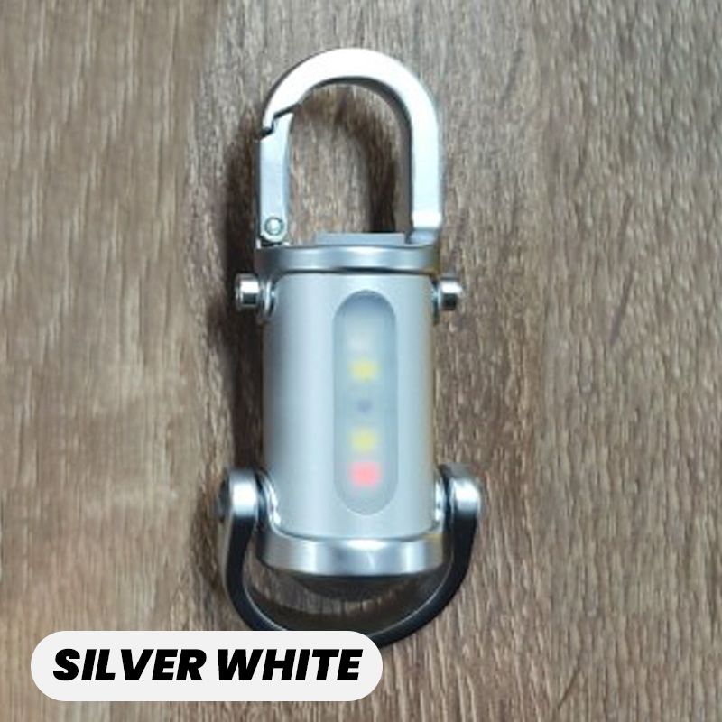 1200LM Superhelle Mini-Schlüsselanhänger Taschenlampe Wasserdicht