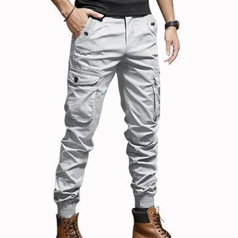 Cargo-Hose mit schmaler Passform, mehreren Taschen & strapazierfähigem Stoff für Herren