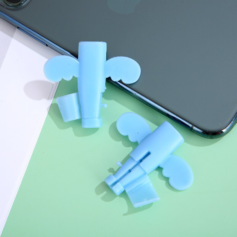 4er-Pack Cartoon-Kabelschutz für Ladekabel – verstärkt den Stecker, verlängert die Lebensdauer & verleiht süßen Charme – perfekt für Handy, Tablet und tägliches Laden