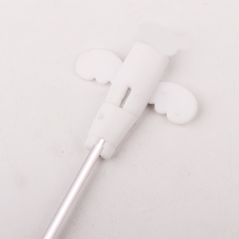 4er-Pack Cartoon-Kabelschutz für Ladekabel – verstärkt den Stecker, verlängert die Lebensdauer & verleiht süßen Charme – perfekt für Handy, Tablet und tägliches Laden