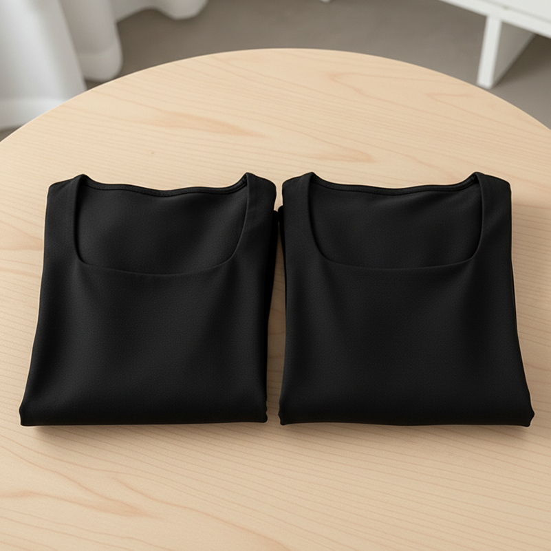 Damen Lässiger Overall mit Quadratischem Ausschnitt und weitem Bein