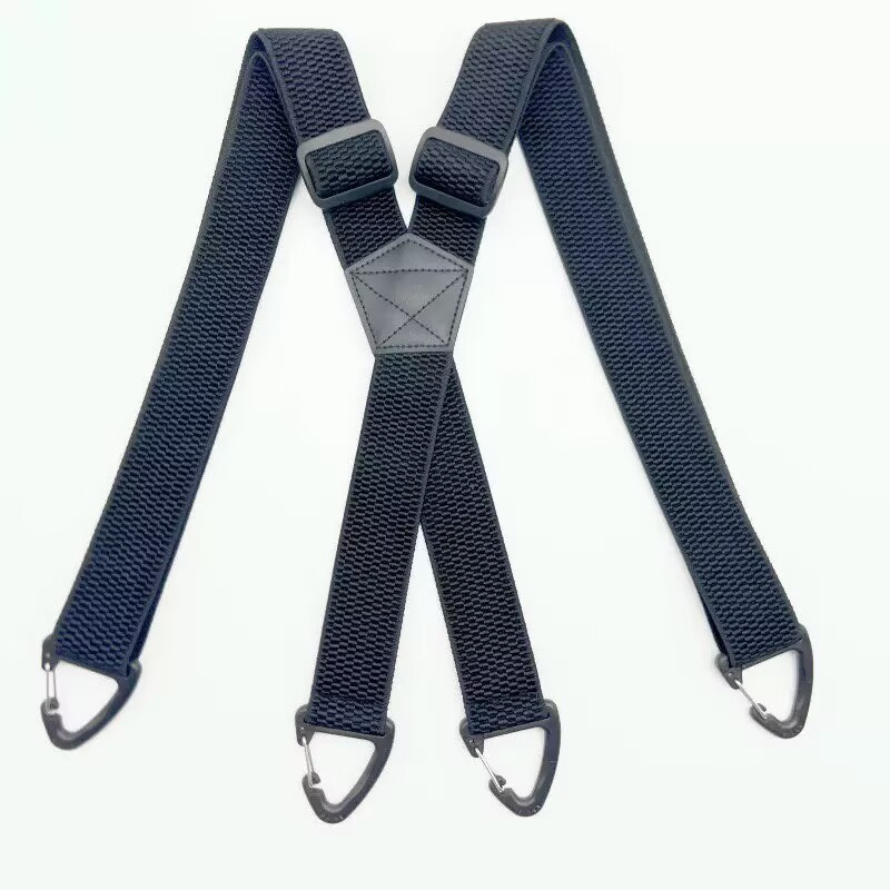 X-förmige Hosenträger für Männer – breite elastische Riemen, kräftige Clips & vollständig verstellbar