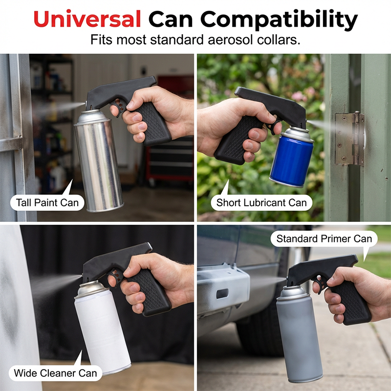 Aerosolspray-Triggergriff – komfortabler Griff, entlastend und universell verstellbares Design