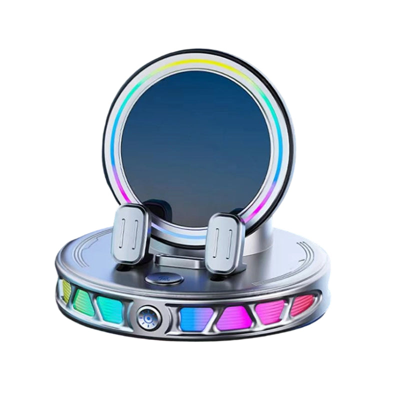 RGB Auto-Handyhalterung mit automatischer Klemmung und kabellosem Laden