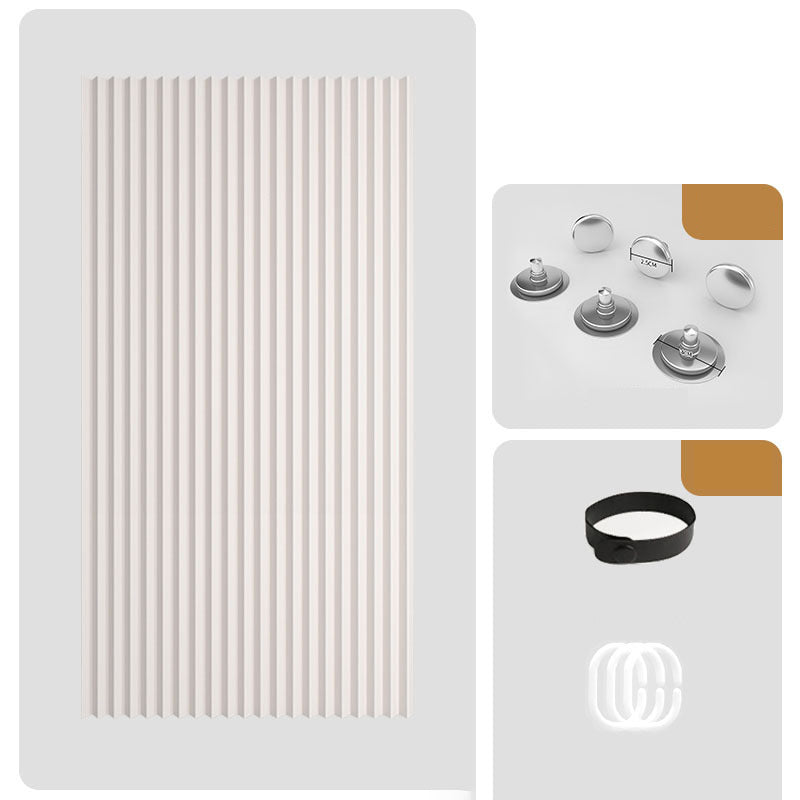 Magnetischer Akkordeon-Türvorhang ohne Bohren