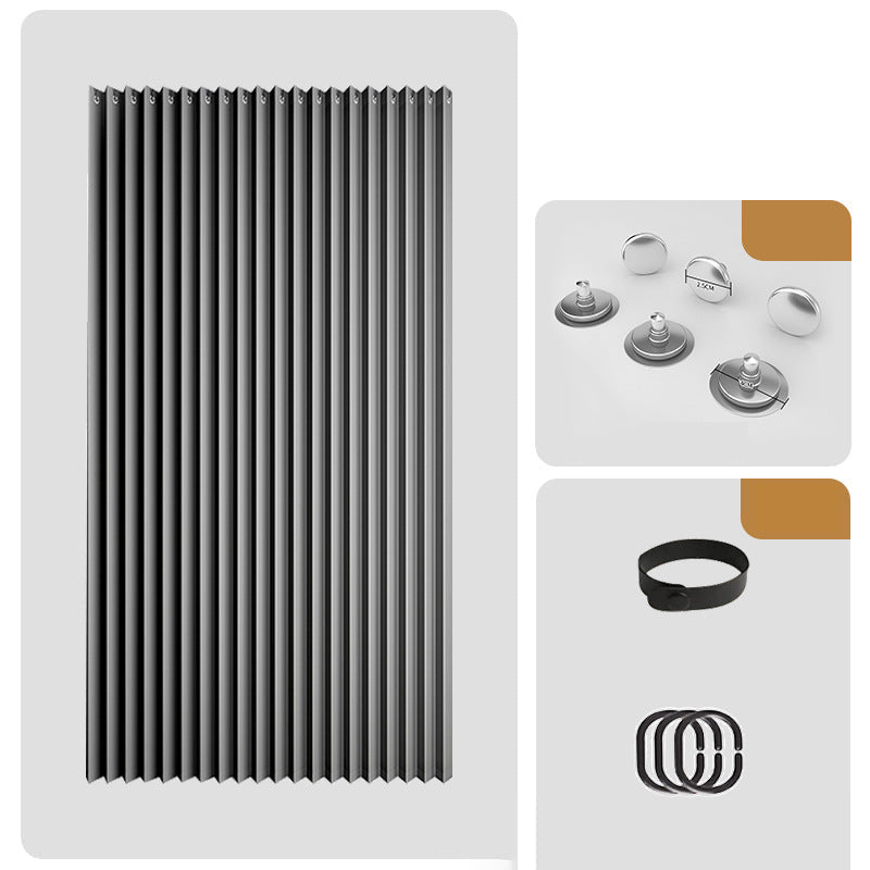 Magnetischer Akkordeon-Türvorhang ohne Bohren