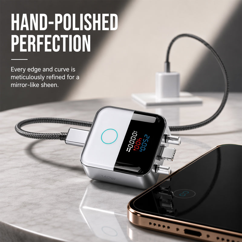 USB-C Smart Ladeprotector mit LED-Display