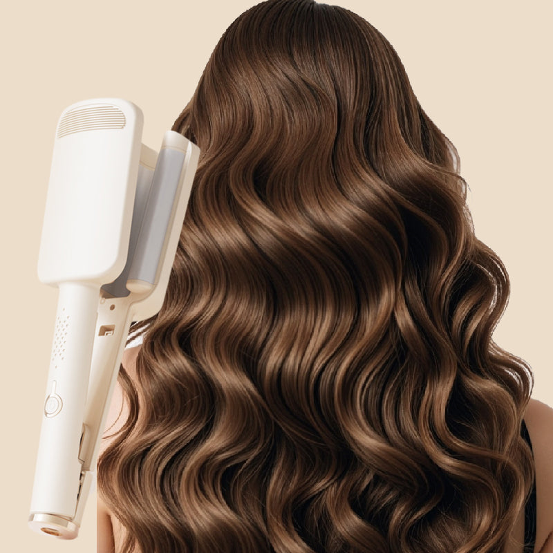 32MM Welleneisen – Große, voluminöse Locken, 4 einstellbare Heizstufen & Negativ-Ionen-Pflege – Salon-Qualität für zu Hause
