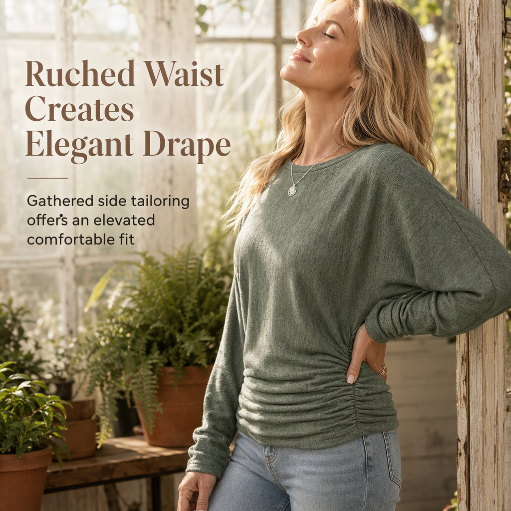 Damen-Strickpullover mit Rundhalsausschnitt – Dehnbar & Formbeständig, Sechs Herbstfarben