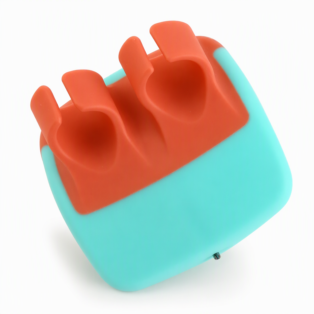 Ergonomischer Obst- und Gemüseschäler für zwei Finger