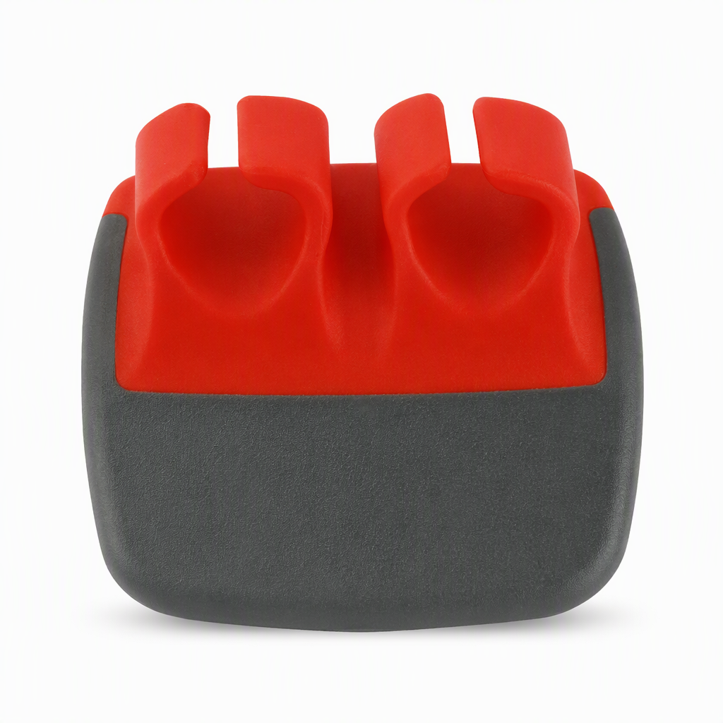 Ergonomischer Obst- und Gemüseschäler für zwei Finger