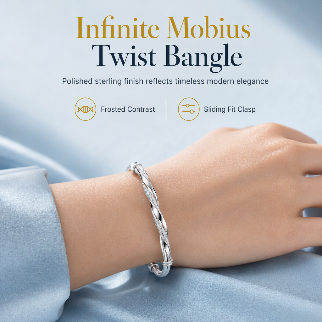 Eleganter Möbiusschleifen-Schmuck – Minimalistisches Mode-Geschenk für Damen