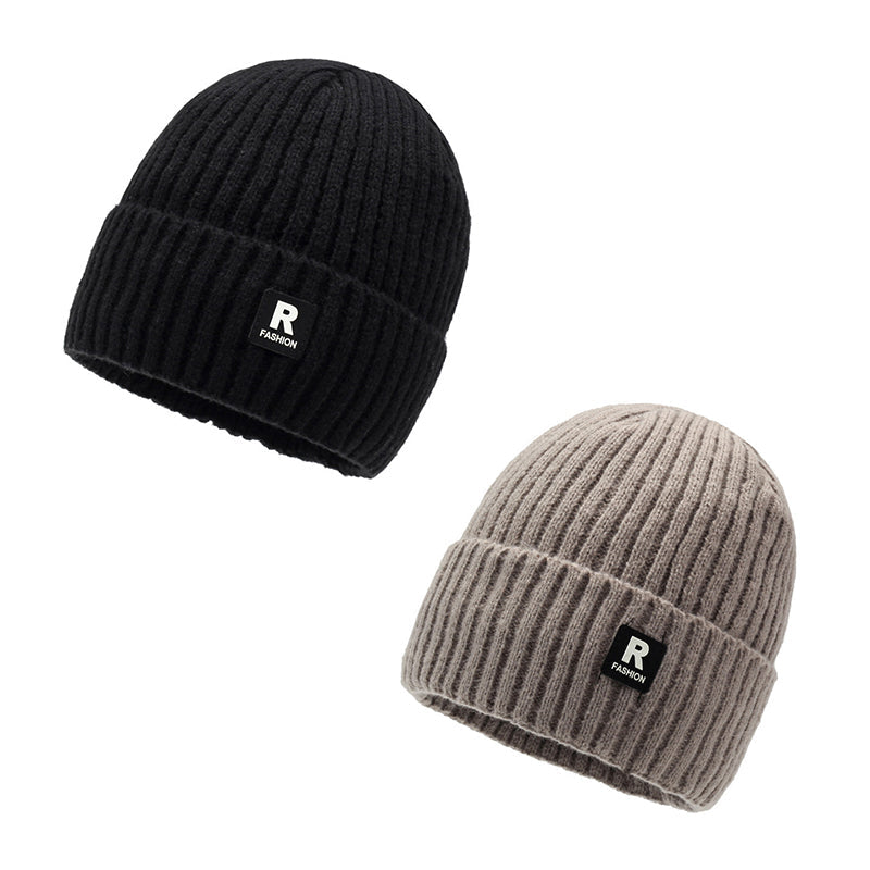 Herren Slouchy Strick Warme Schädelmütze