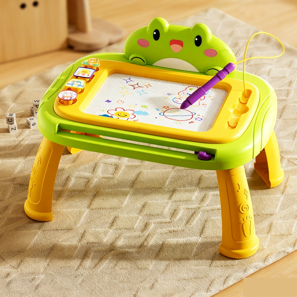 Magnetische Maltafel für Kinder – Staubfrei, Farbenfroh, Sicher