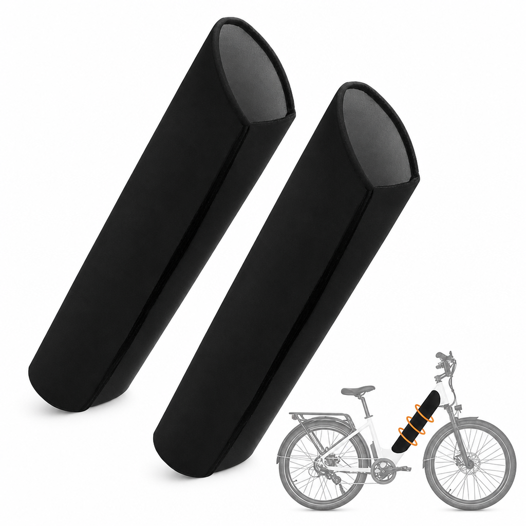 Abdeckung für Lithiumbatterie für E-Bike, wasserdicht, staubdicht und kältebeständig, Schutzhülle für E-Bike-Rahmen, Neopren