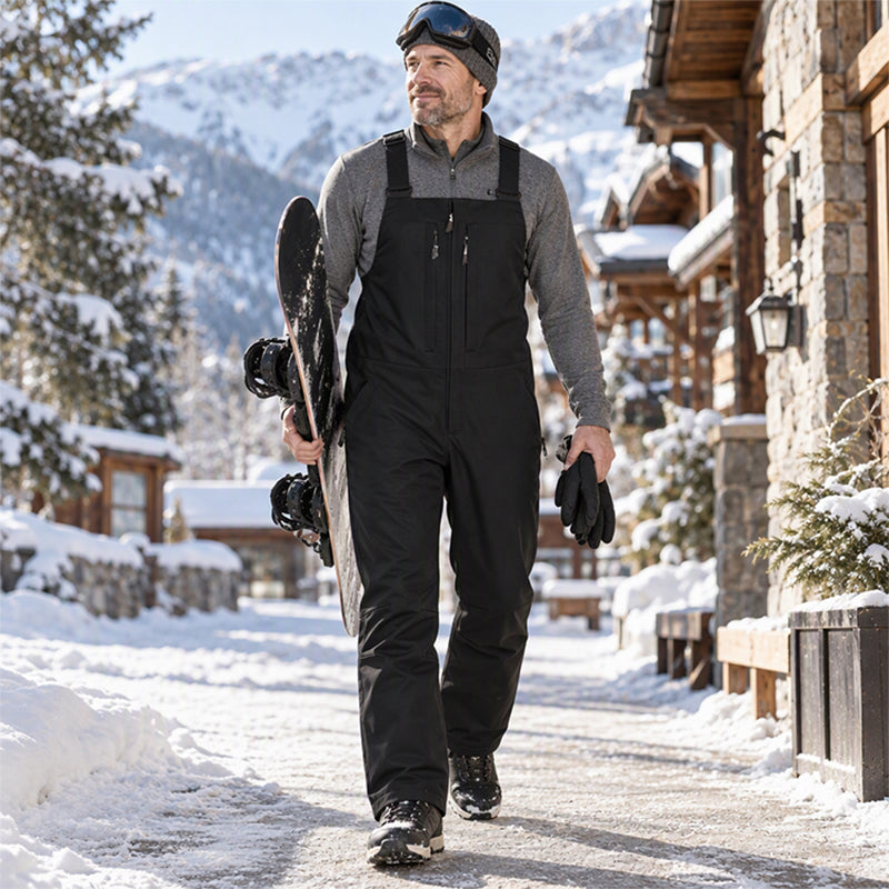 Wasserdichte Skihose mit Trägern für Herren und Damen