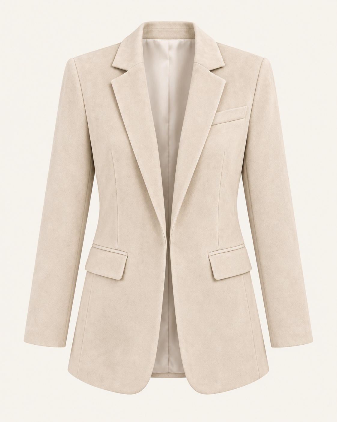 Suedine Blazer