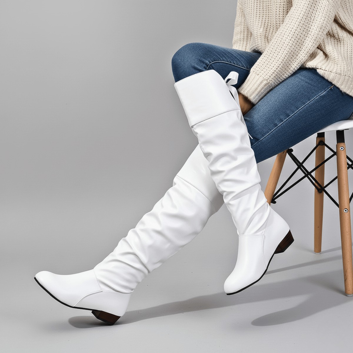 Vionne Lederstiefel